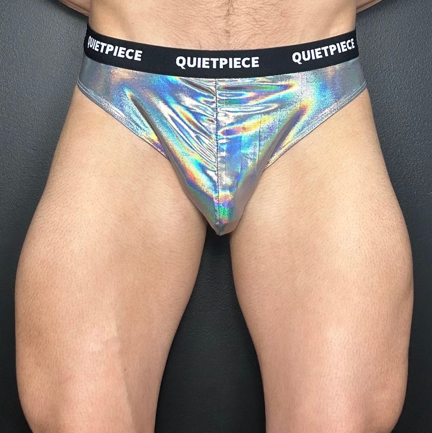 QuietPiece Galactic Chrome Briefs